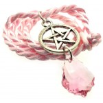 Swarovski Baroque Pink Pentacle Pendant